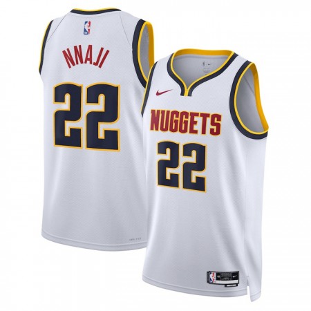 Dres Denver Nuggets Zeke Nnaji 22 Nike 2022-23 Association Edition Bijela Swingman